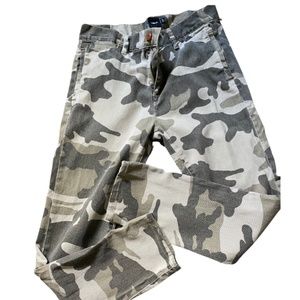 ASOS Camo Bootcut Chino Pants Size 30